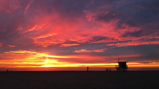 California Winter Sunset